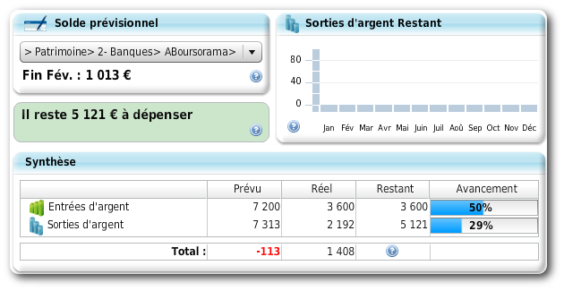 Stop au agios en calculant votre solde bancaire à la fin du mois !